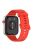 For Huawei Watch Fit 3 Replacement Wrist Band Soft Silicone Watch Strap - Red