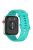 For Huawei Watch Fit 3 Replacement Wrist Band Soft Silicone Watch Strap - Teal