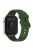 For Huawei Watch Fit 3 Silicone Strap Sport Watchbands Replacement - Army Green