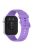 For Huawei Watch Fit 3 Silicone Strap Sport Watchbands Replacement - Lilac Purple