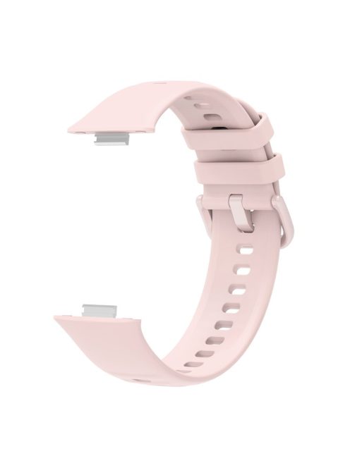 For Huawei Watch Fit 3 Silicone Watch Band Adjustable Strap Replacement - Pink