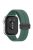 For Huawei Watch Fit 3 Silicone Watch Band Strap with Magnetic Folding Buckle - Dark Green