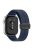 For Huawei Watch Fit 3 Silicone Watch Band Strap with Magnetic Folding Buckle - Midnight Blue