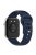 For Huawei Watch Fit 3 Silicone Watch Strap Dots Design Adjustable Wrist Band - Midnight Blue