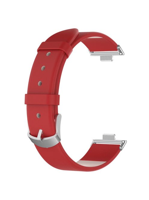 For Huawei Watch Fit 3 Smart Watch Silicone Strap Wrist Band Replacement - Red