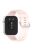 For Huawei Watch Fit 3 Soft Silicone Strap Sport Watchbands Replacement with Silver Buckle - Official Pink