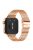 For Huawei Watch Fit 3 Watch Band 316L Stainless Steel Five-Bead Wrist Strap - Rose Gold