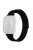 For Huawei Watch Fit 3 Watch Strap Magic Tape Nylon Wrist Band - Black