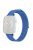 For Huawei Watch Fit 3 Watch Strap Magic Tape Nylon Wrist Band - Cape Blue