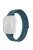 For Huawei Watch Fit 3 Watch Strap Magic Tape Nylon Wrist Band - Deep Fog Grey