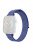 For Huawei Watch Fit 3 Watch Strap Magic Tape Nylon Wrist Band - Midnight Blue