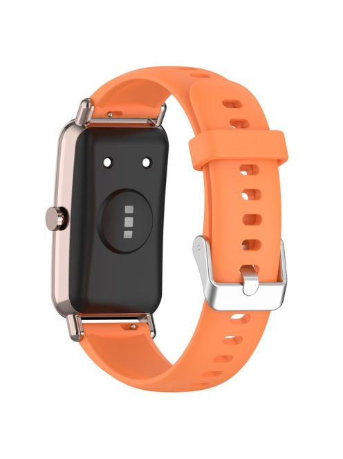 For Huawei Watch Fit mini / Talkband B6 / B3 Replacement Watch Band 16mm Watch Strap Silicone Watchband - Orange