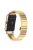 For Huawei Watch Fit Mini 16mm Stainless Steel Watchband Smart Watch Strap Replacement - Gold