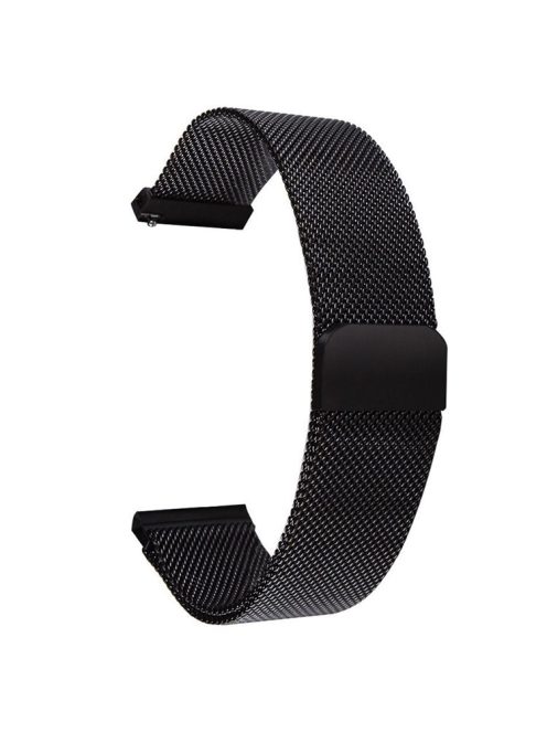 For Huawei Watch Fit mini/TalkBand B3/TalkBand B6 Stainless Steel Milanese Watch Band Wrist Strap 16mm - Black