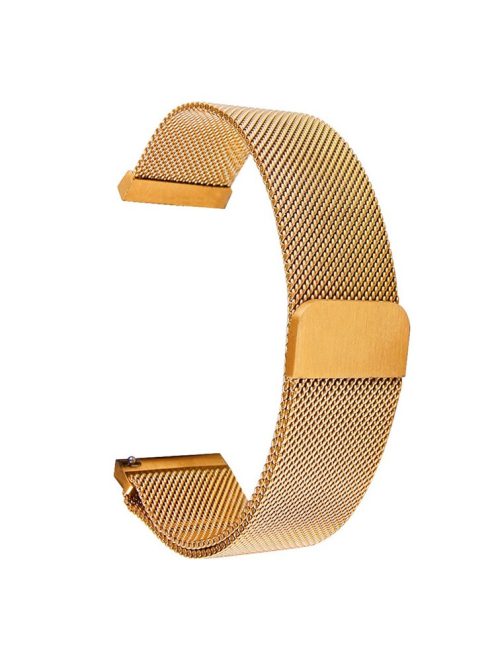 For Huawei Watch Fit mini/TalkBand B3/TalkBand B6 Stainless Steel Milanese Watch Band Wrist Strap 16mm - Gold