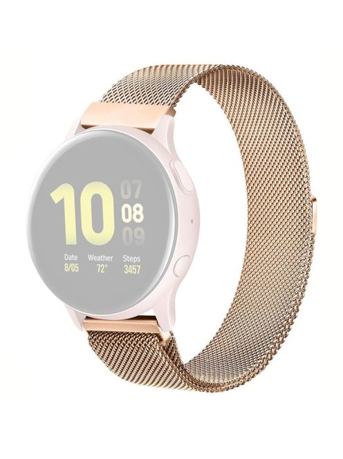 For Huawei Watch Fit mini/TalkBand B3/TalkBand B6 Stainless Steel Milanese Watch Band Wrist Strap 16mm - Rose Gold