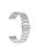 For Huawei Watch GT / Honor Watch GS 3i MNS-B39 22mm Stainless Steel Watch Strap Three-bead Wristband with Folding Clasp