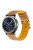 For Huawei Watch GT 2e/GT 2 46mm Stainless Steel Buckle Soft Cowhide Leather 22mm Universal Smart Watch Band Wrist Strap - Matte Coffee