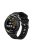 For Huawei Watch GT 3 (46mm) Dual Color 22mm Silicone Watch Strap Replacement Wrist Band - Black