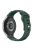 For Huawei Watch GT 3 42mm / GT 3 Pro 43mm Silicone Band 20mm Armour Watch Strap Replacement - Dark Green