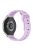 For Huawei Watch GT 3 42mm / GT 3 Pro 43mm Silicone Band 20mm Armour Watch Strap Replacement - Purple