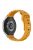 For Huawei Watch GT 3 42mm / GT 3 Pro 43mm Silicone Band 20mm Armour Watch Strap Replacement - Yellow