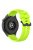 For Huawei Watch GT 3 42mm / GT 3 Pro 43mm Silicone Watch Strap 20mm Tire Texture Wrist Band - Lime