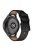 For Huawei Watch GT 3 42mm / GT 3 Pro 43mm Top Layer Cowhide Adjustable Wrist Band 20mm Watch Strap - Black