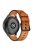 For Huawei Watch GT 3 42mm / GT 3 Pro 43mm Top Layer Cowhide Adjustable Wrist Band 20mm Watch Strap - Brown