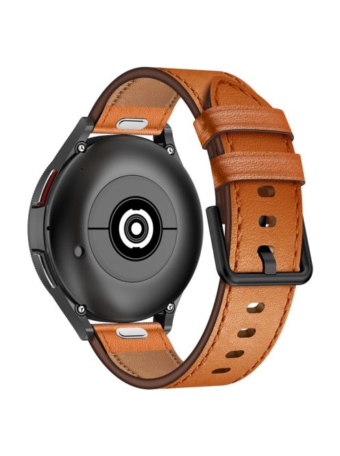 For Huawei Watch GT 3 42mm / GT 3 Pro 43mm Top Layer Cowhide Adjustable Wrist Band 20mm Watch Strap - Brown