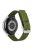 For Huawei Watch GT 3 42mm / Watch GT 3 Pro 43mm Wrist Strap 20mm Texture Nylon Watch Strap - Army Green / Grid