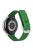 For Huawei Watch GT 3 42mm / Watch GT 3 Pro 43mm Wrist Strap 20mm Texture Nylon Watch Strap - Dark Green / Grid