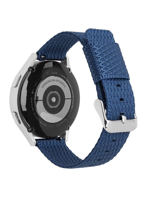 For Huawei Watch GT 3 42mm / Watch GT 3 Pro 43mm Wrist Strap 20mm Texture Nylon Watch Strap - Sapphire / Grid