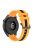 For Huawei Watch GT 3 42mm / Watch GT Silicone Watch Band Width 20mm Dual Color Soft Strap - Yellow / Black