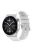 For Huawei Watch GT 3 Pro 46mm/GT 2 46mm Pro/GT 2 46mm Silicone Watch Band 22mm Adjustable Wrist Strap with Silver Pin Buckle - White