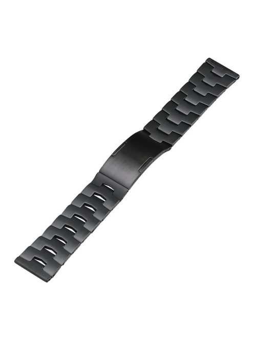 For Huawei Watch GT 3 SE / GT 2 Pro / Watch 3 Pro Titanium Steel Watch Strap 22mm Replacement Watch Band - Black