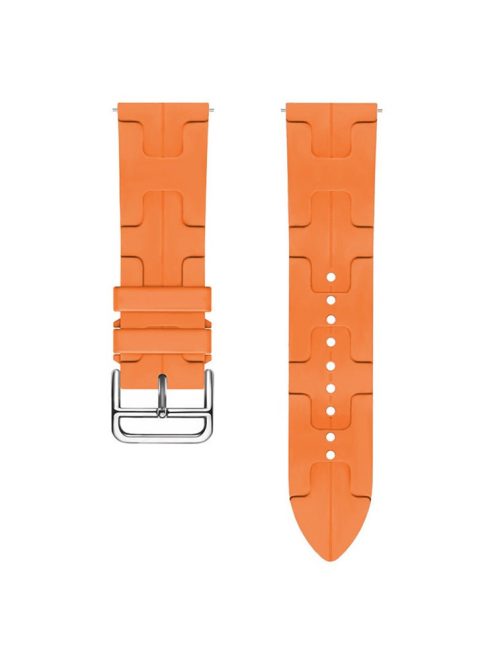 For Huawei Watch GT 4 / GT 3 / GT 2 46mm Waterproof Strap 22mm Liquid Silicone Watch Band - Orange