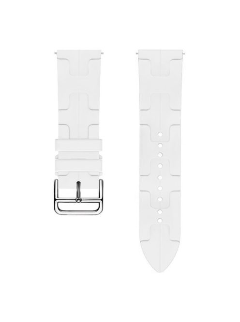 For Huawei Watch GT 4 / GT 3 / GT 2 46mm Waterproof Strap 22mm Liquid Silicone Watch Band - White