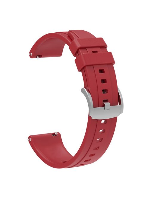 For Huawei Watch GT 4 41mm Soft Silicone Watch Band Strap Replacement Accessory - Red