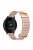 For Huawei Watch GT3 Pro 46mm  /  Apex 46mm  /  Apex Pro Genuine Leather Watch Strap 22mm Magnetic Strap - Rose Gold / Pink