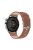 For HUAWEI Watch GT3/Samsung Galaxy Watch 46mm/Gear S3 Classic Leather Watch Band 22mm Universal Watch Strap with Buckle - Brown