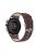 For HUAWEI Watch GT3/Samsung Galaxy Watch 46mm/Gear S3 Classic Leather Watch Band 22mm Universal Watch Strap with Buckle - Dark Brown