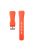 For Huawei Watch Watch 4 / GT 4 46mm / 4 Pro Replacement Strap 22mm Silicone Watch Band - Apricot Orange