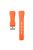 For Huawei Watch Watch 4 / GT 4 46mm / 4 Pro Replacement Strap 22mm Silicone Watch Band - Bright Orange