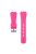 For Huawei Watch Watch 4 / GT 4 46mm / 4 Pro Replacement Strap 22mm Silicone Watch Band - Deep Pink