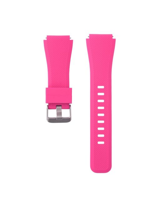 For Huawei Watch Watch 4 / GT 4 46mm / 4 Pro Replacement Strap 22mm Silicone Watch Band - Deep Pink