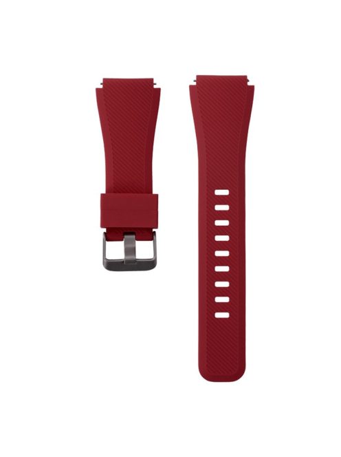 For Huawei Watch Watch 4 / GT 4 46mm / 4 Pro Replacement Strap 22mm Silicone Watch Band - Rose Red