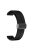 For Keep B4 / Huawei Watch Fit Mini 16mm Silicone Band Replacement Watch Strap, Black Folding Buckle - Black