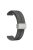 For Keep B4 / Huawei Watch Fit Mini Watch Band 16mm Silicone Wrist Strap, Silver Folding Buckle - Dark Grey