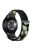 For Samsung Galaxy Watch 3 45mm / Huawei Watch GT3 Pro 46mm Smart Watch Band 22mm Camouflage Nylon Adjustable Loop Wrist Strap - Army Green